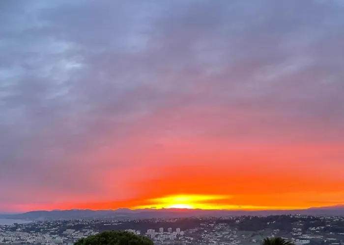 D'hotes Duplex Le Petit Mas Nicois De La Rose Frühstückspension Nizza